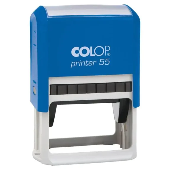Carimbo Colop Printer 55 Azul