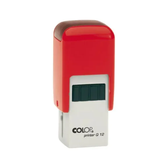 Colop Printer Q12 - Quadrado Vermelho