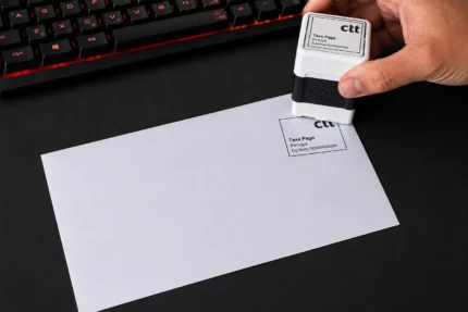 Carimbo taxa paga CTT