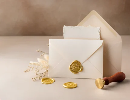 Sinetes personalizados para casamentos: um detalhe elegante e único