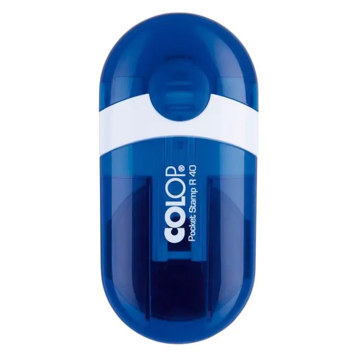 Carimbo de Bolso R 40 Indigo